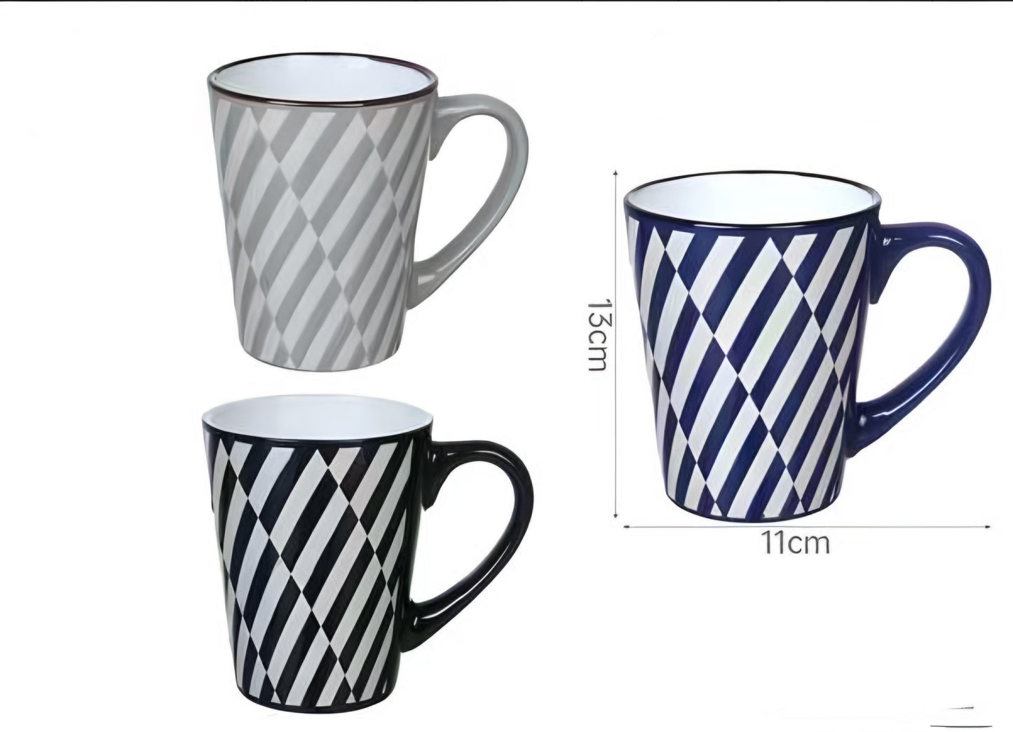 Sera Coloured pack of 4 mug set