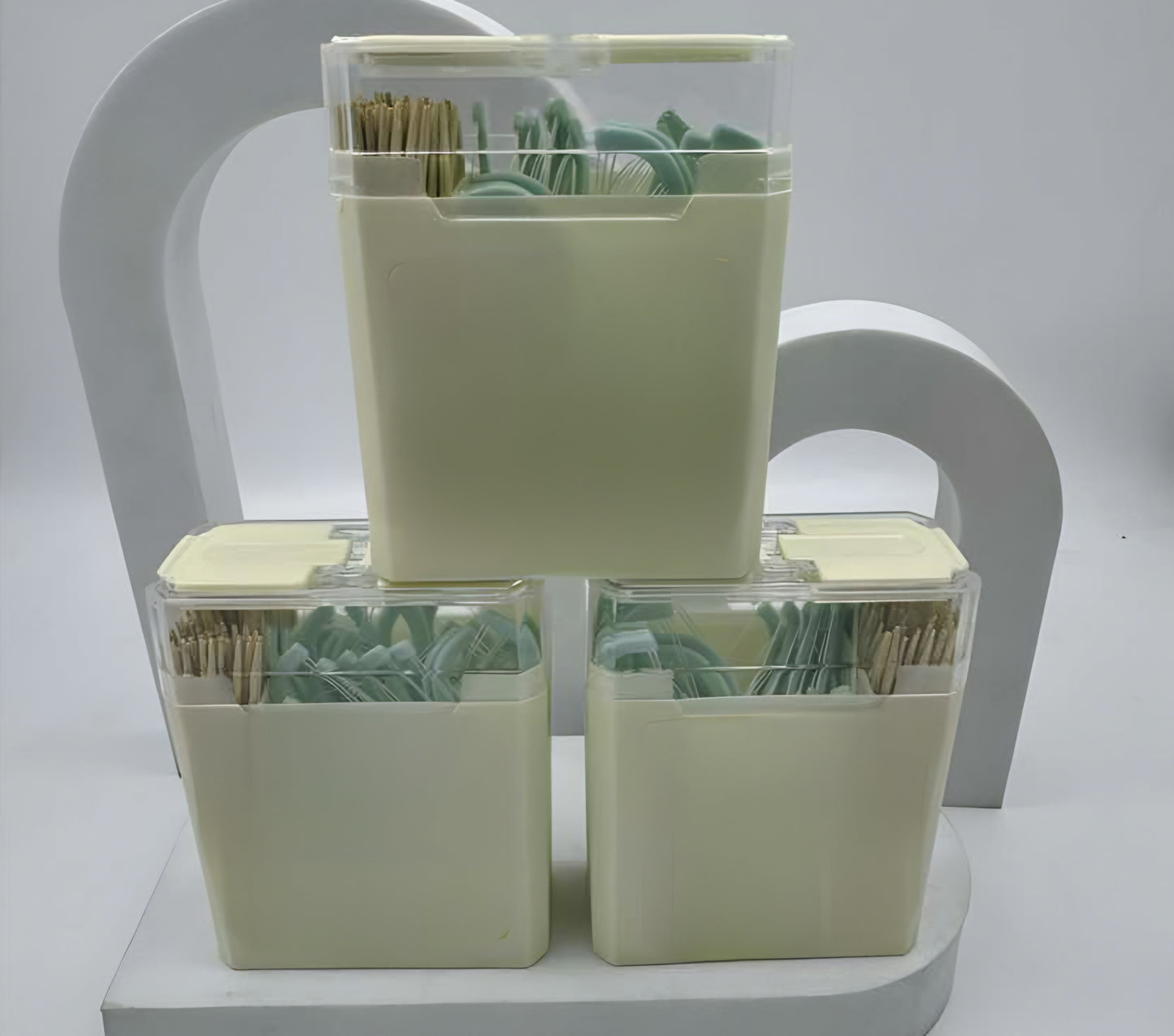 Dental floss & toothpick combination pack