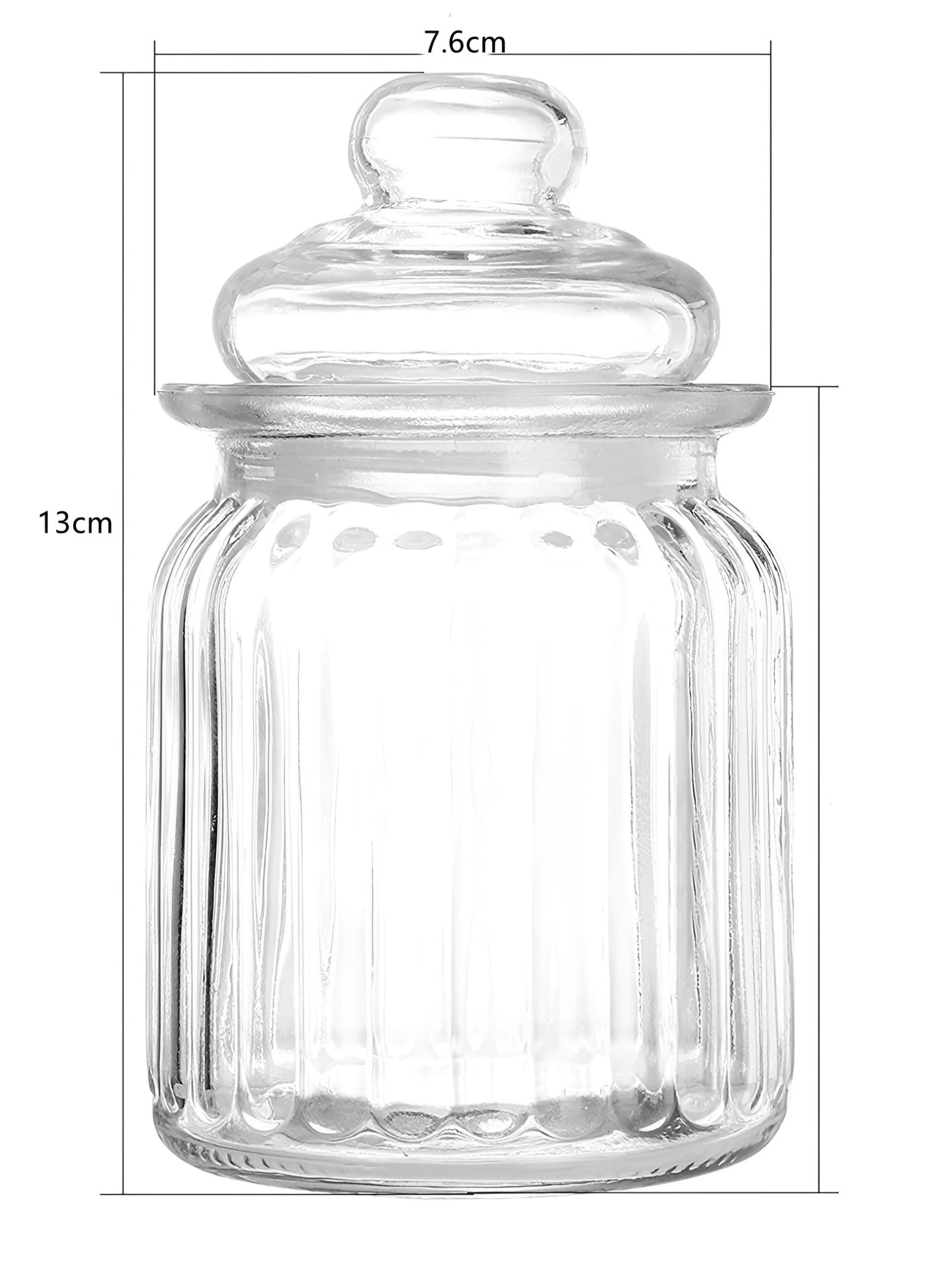 Multi Purpose Glass Jar