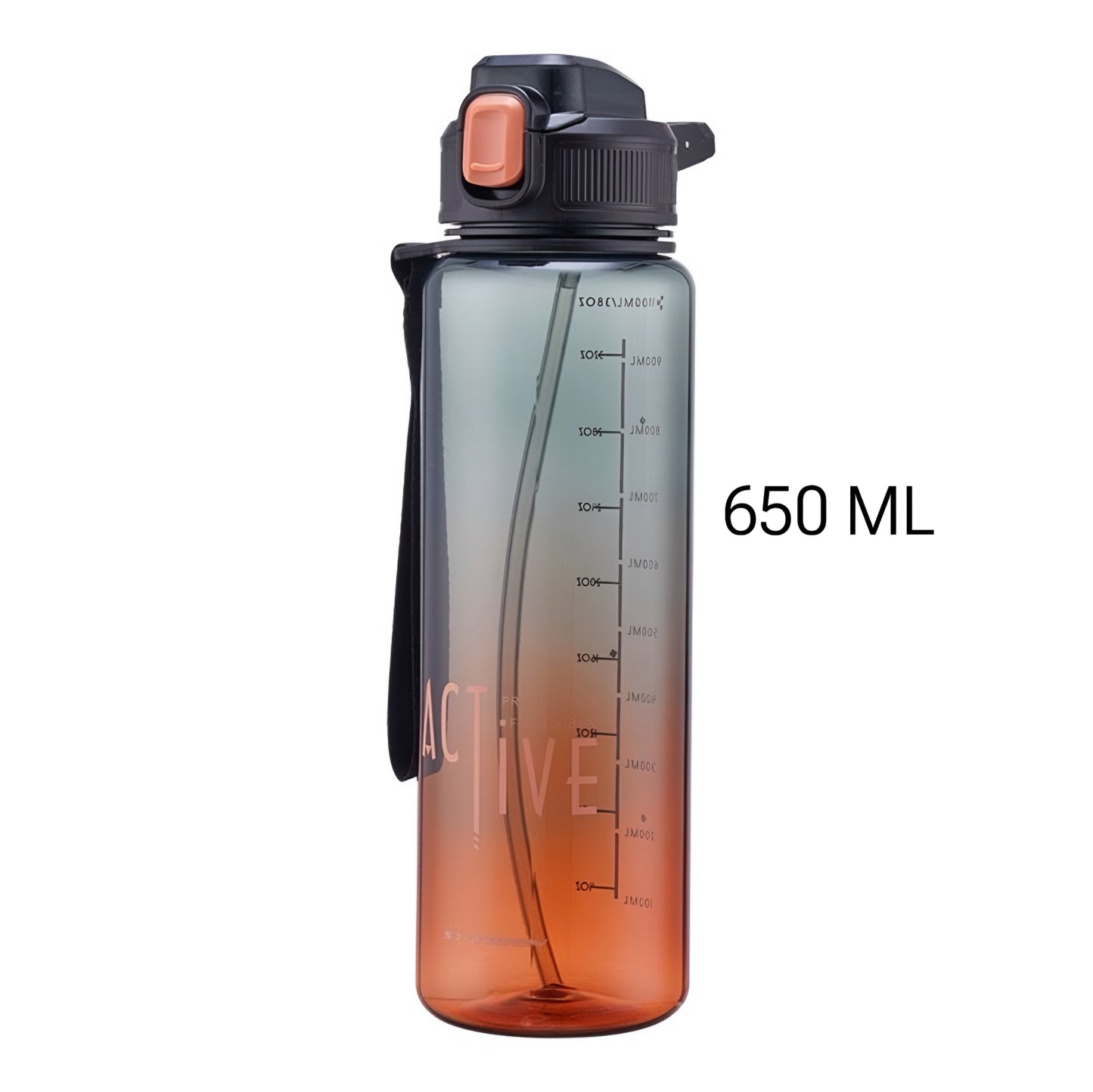 Active sports water bottle - 650 ML