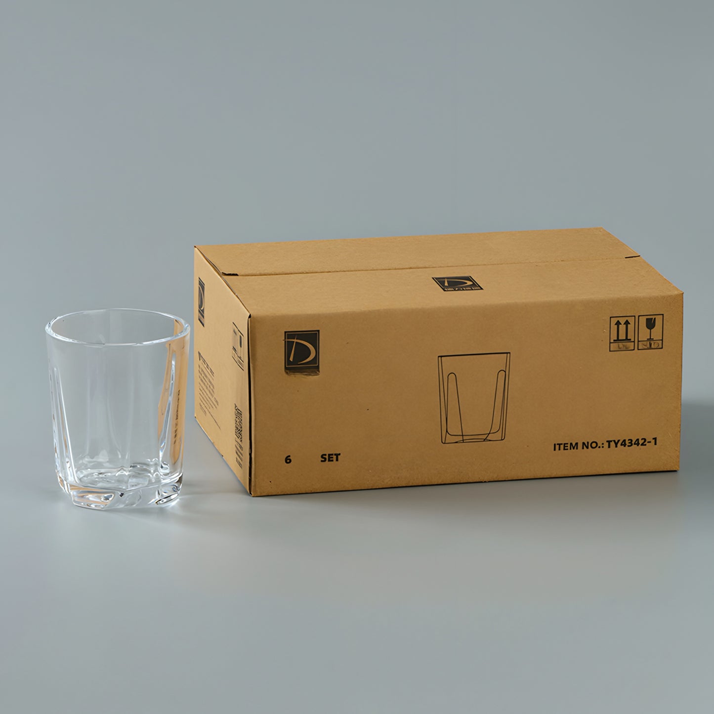 Elegant Whiskey Glass - Pack of 6