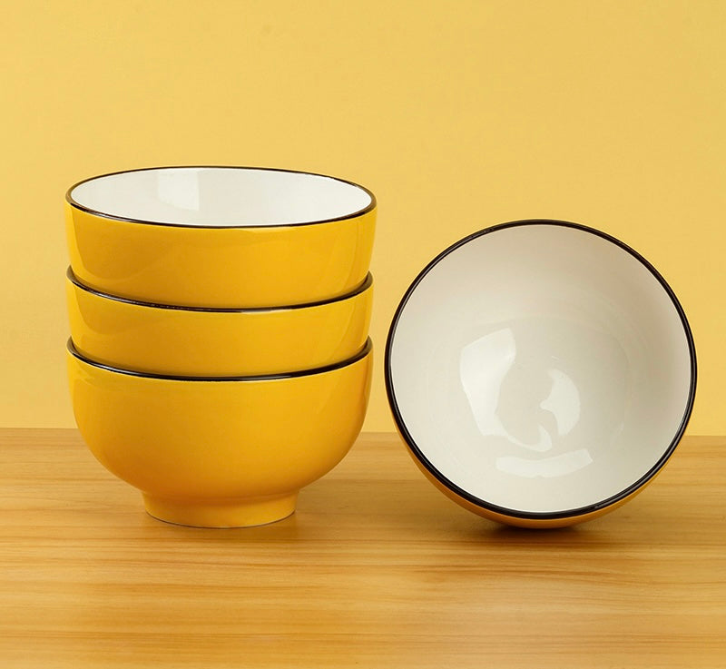 Salad / cheese bowl ceramic - 5.25 inch