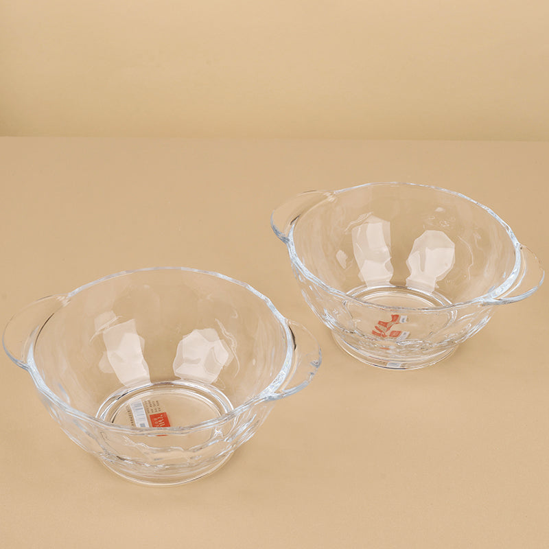 Binaural glass bowl - Big