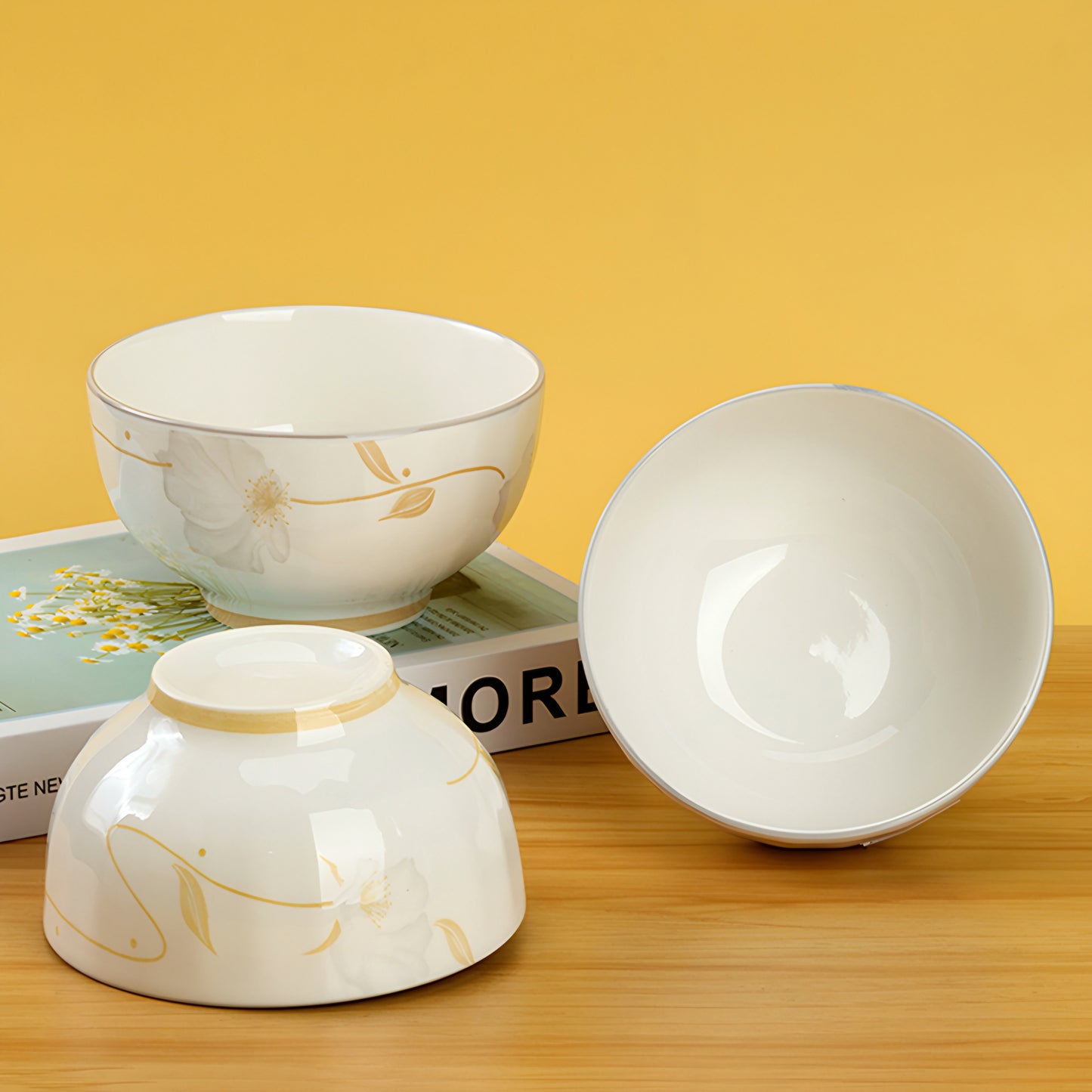 Fragrant Starlight Ceramic Bowl - 5 inch