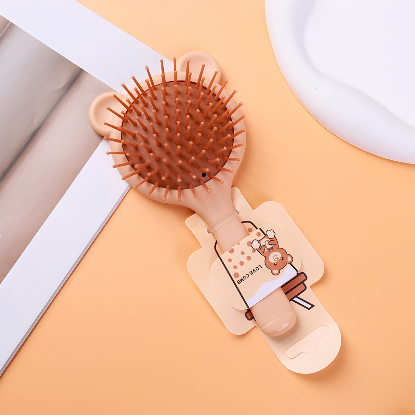 Air cushion mirror comb