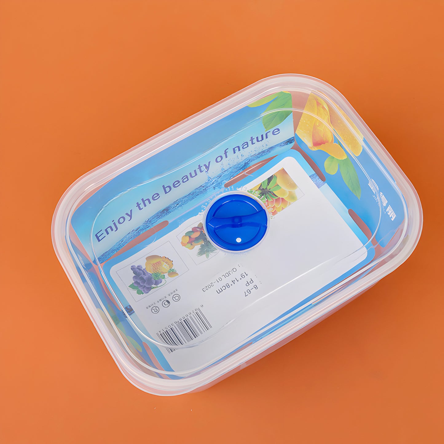 Rectangular fresh-keeping box