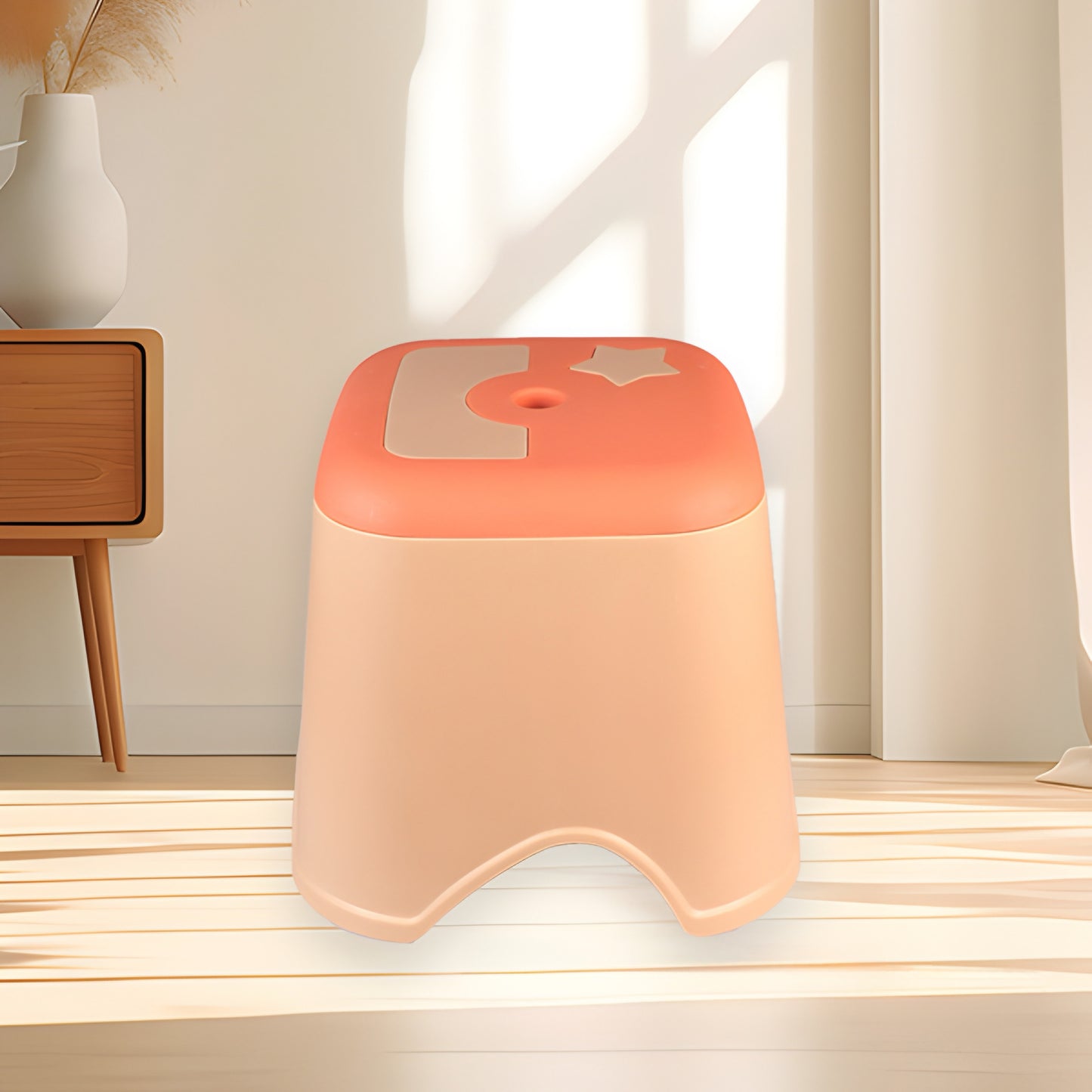 Stylish bathroom stool