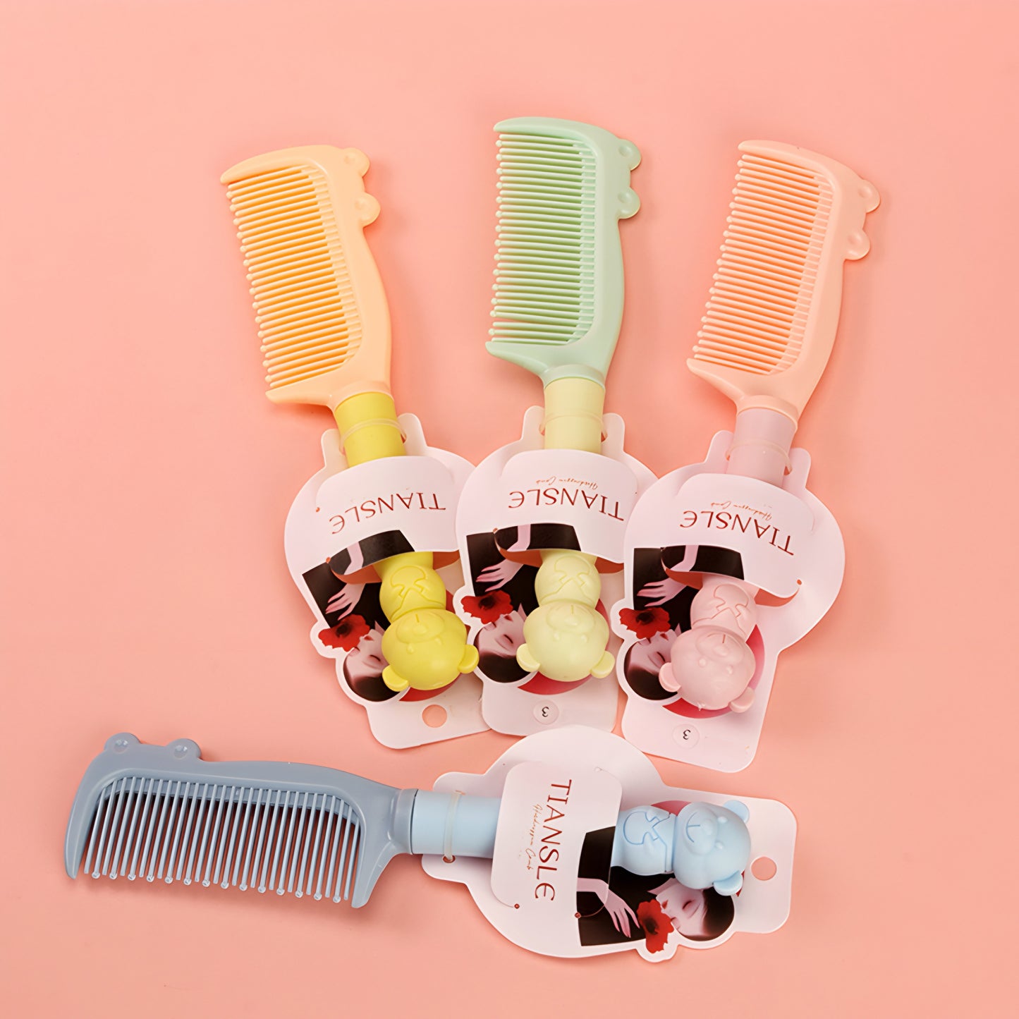 Cartoon bear comb