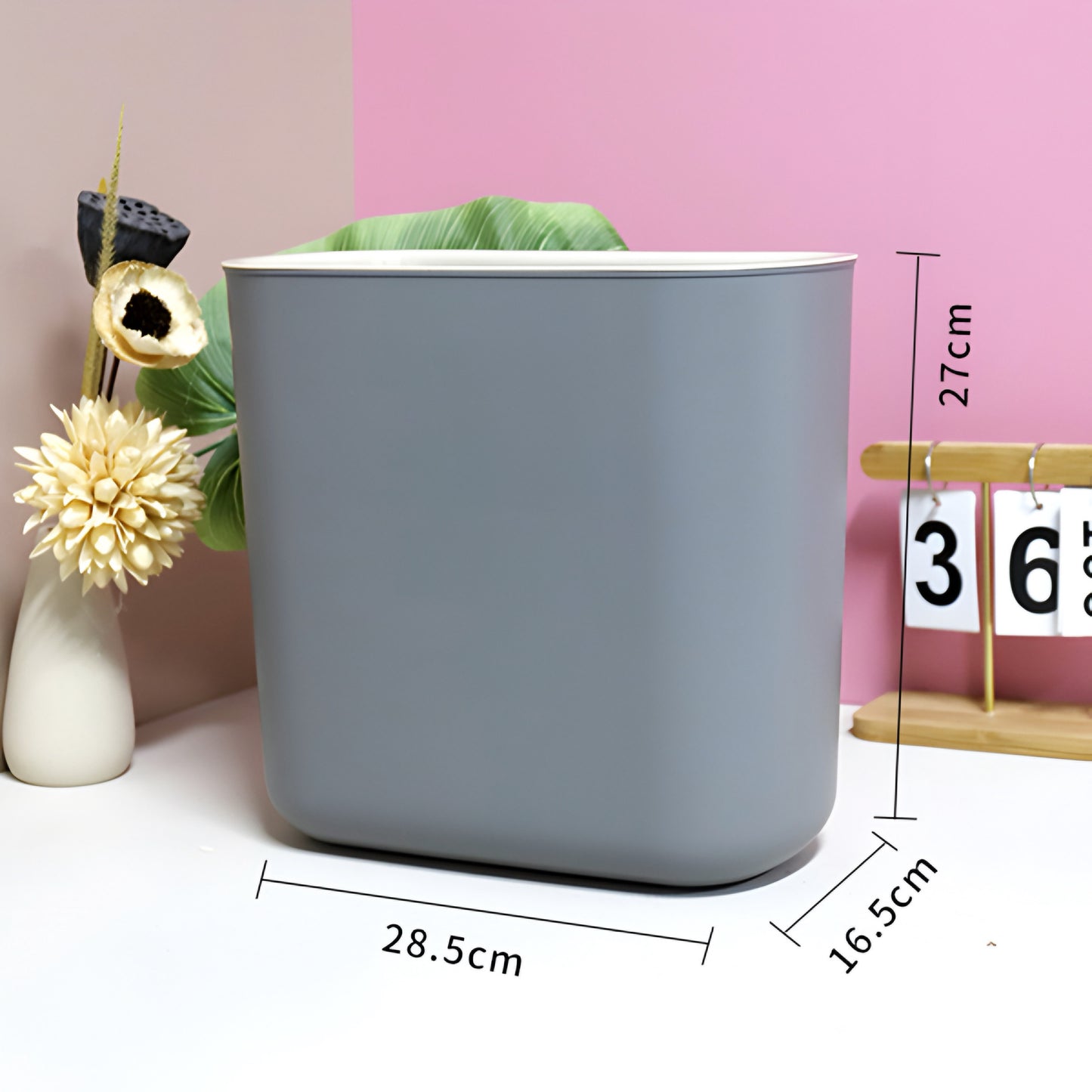 Side trash waste dustbin