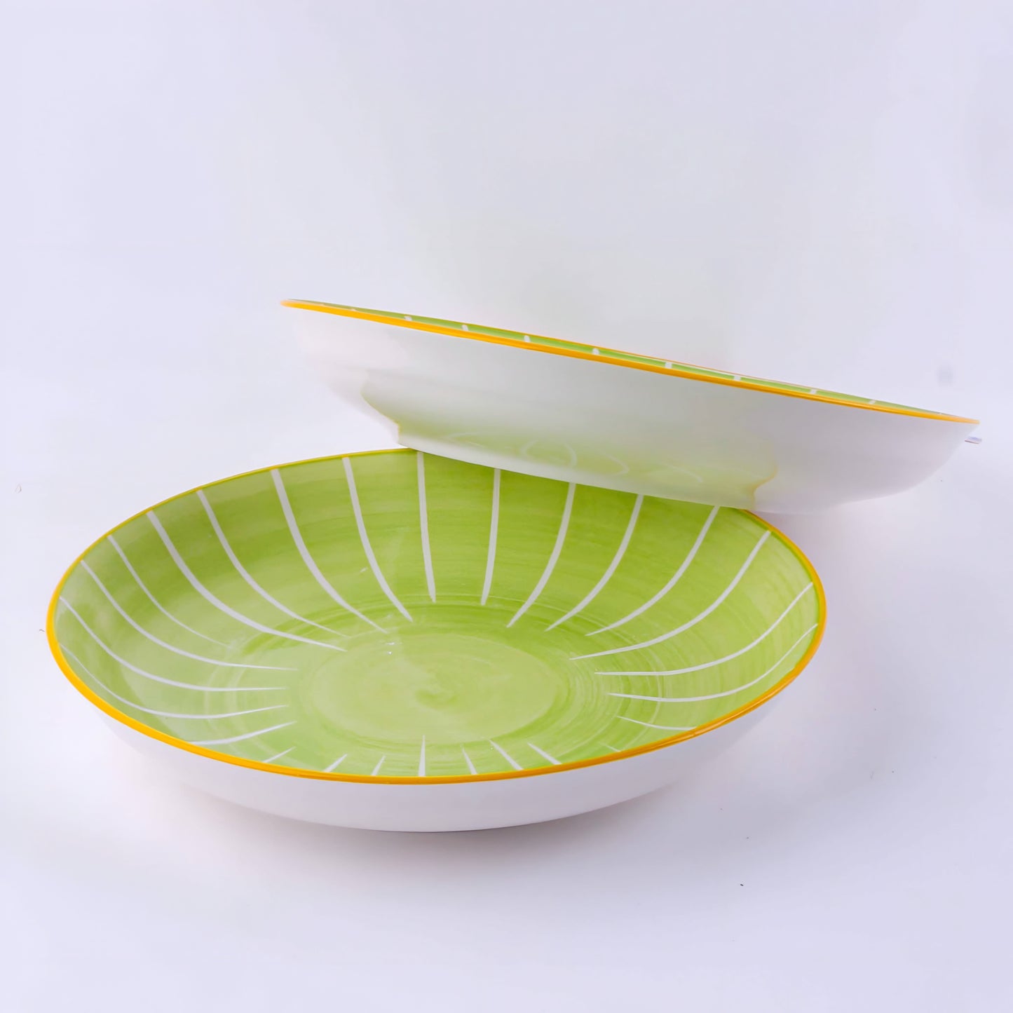 Sangmo porcelain ceramic plate - 8 inch