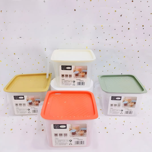Food storage containers with handle