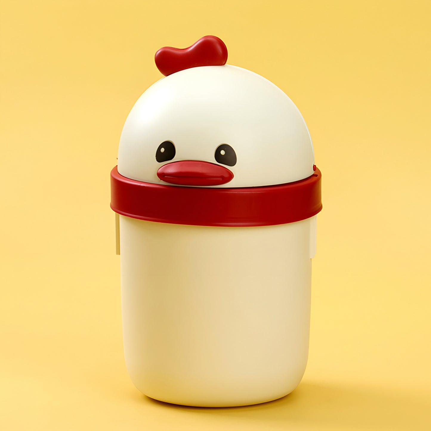 Small desktop trash dustbin