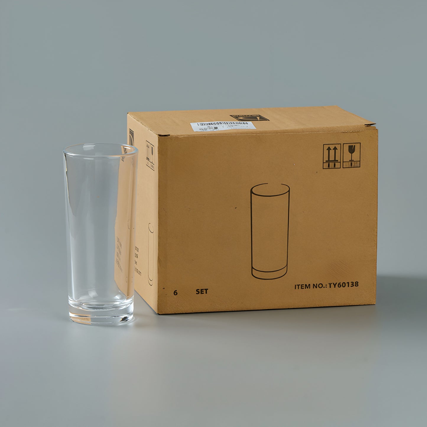 Deli Water Glass - Pack of 6