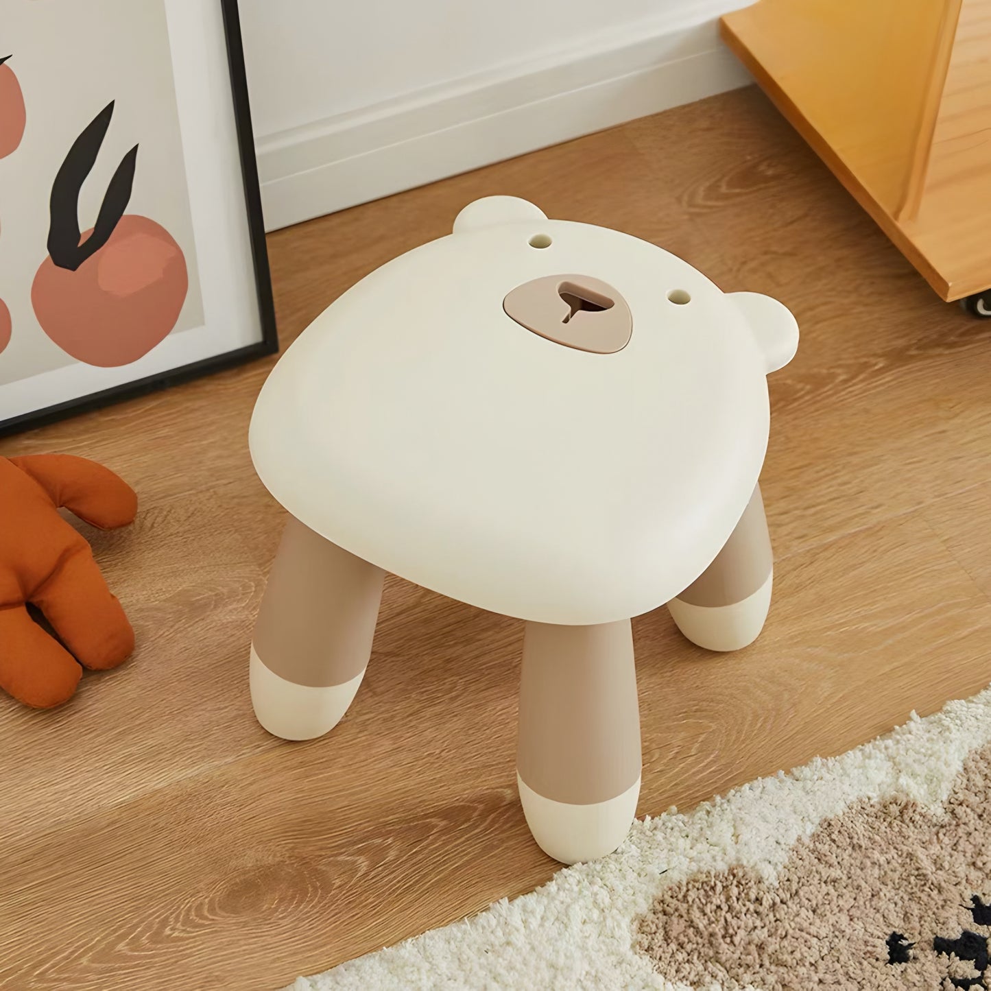 Bear kids stool