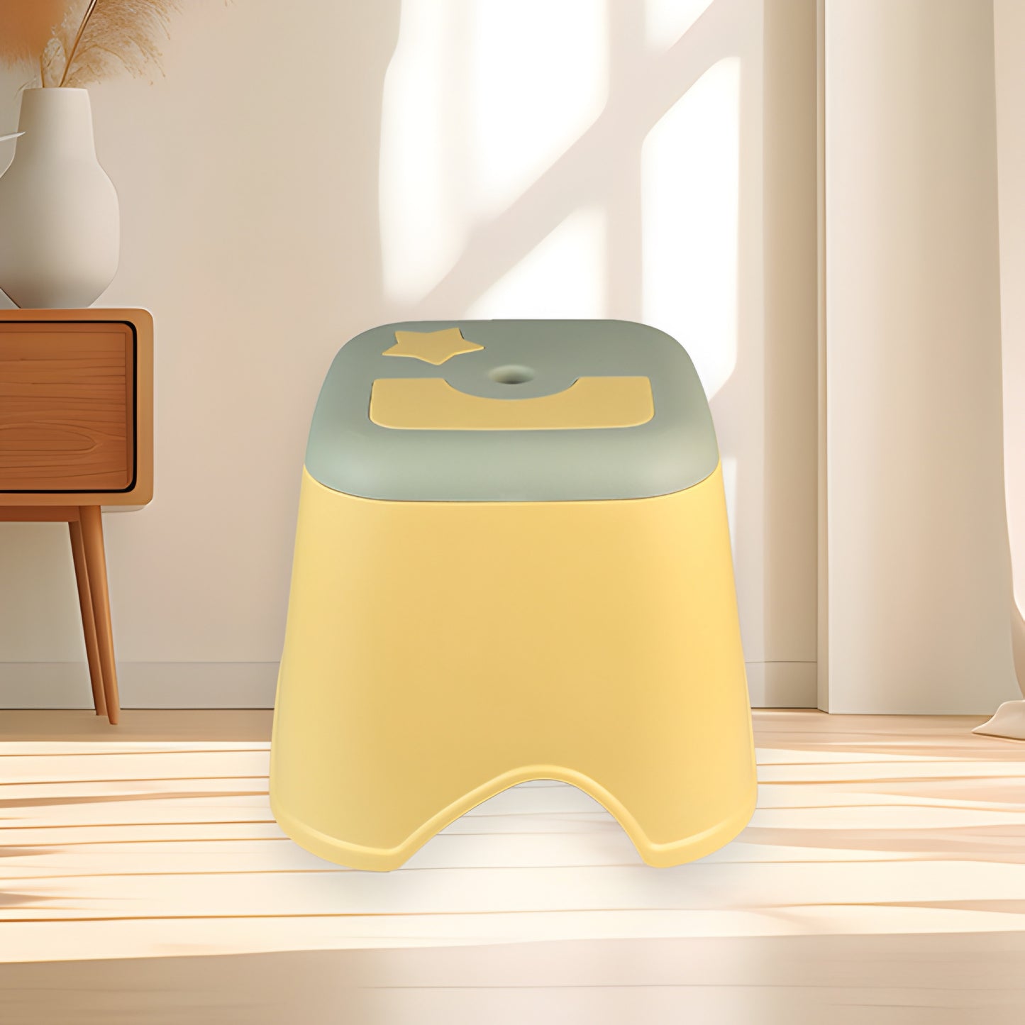 Stylish bathroom stool