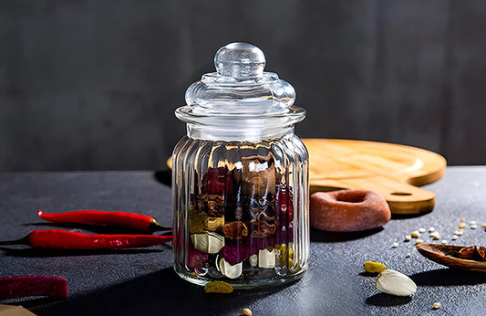 Multi Purpose Glass Jar