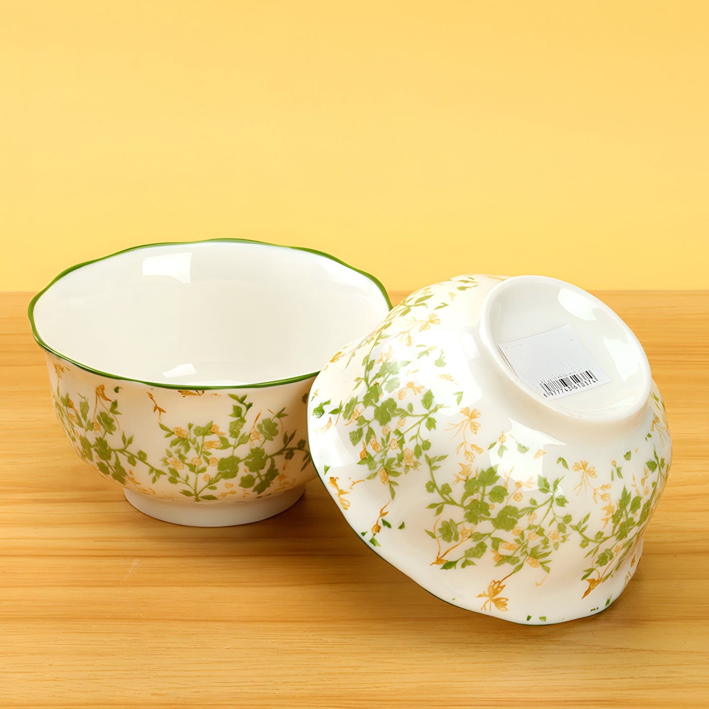 Love for green ceramic bowl