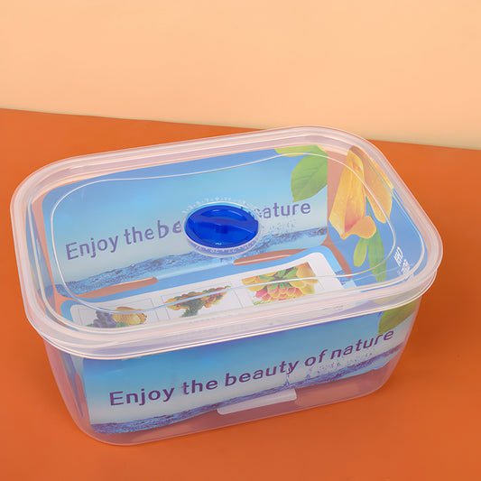 Rectangular fresh-keeping box