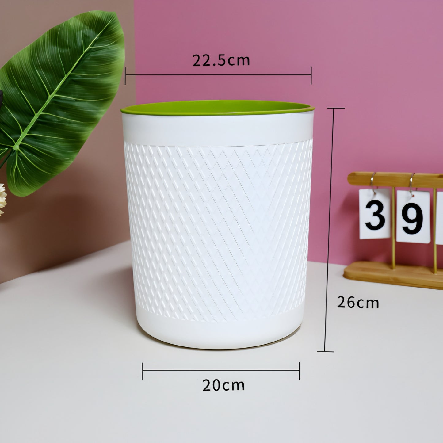 Portable home open dustbin