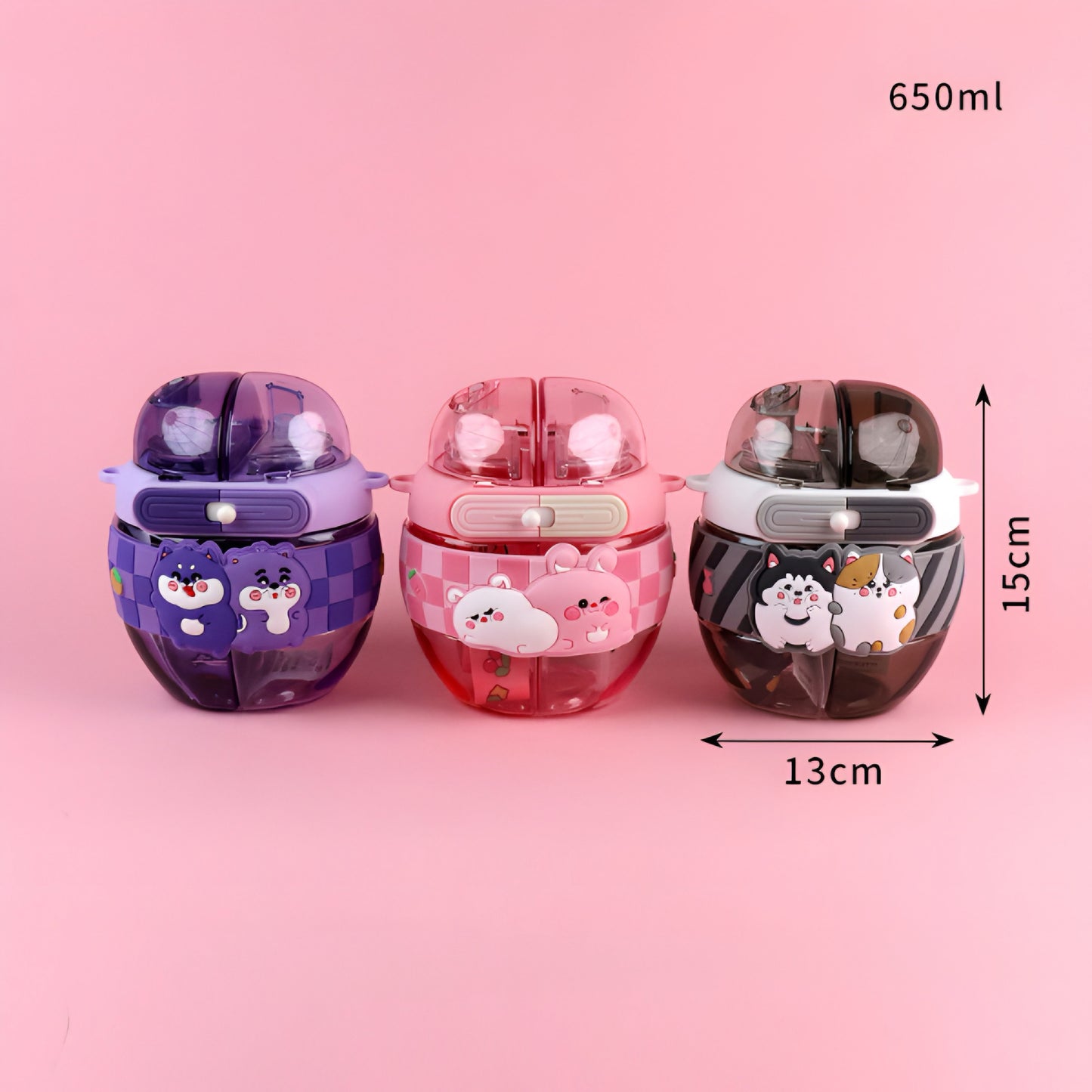 Kid’s double split drink bottle