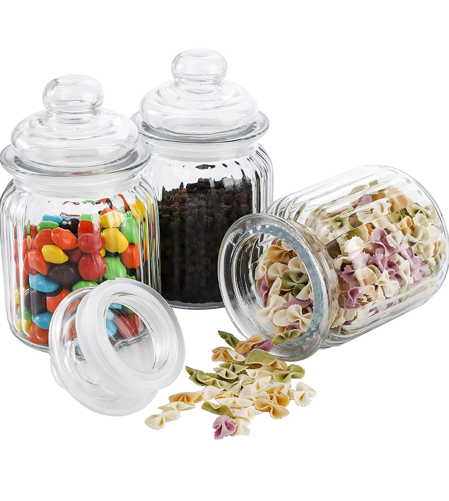 Multi Purpose Glass Jar