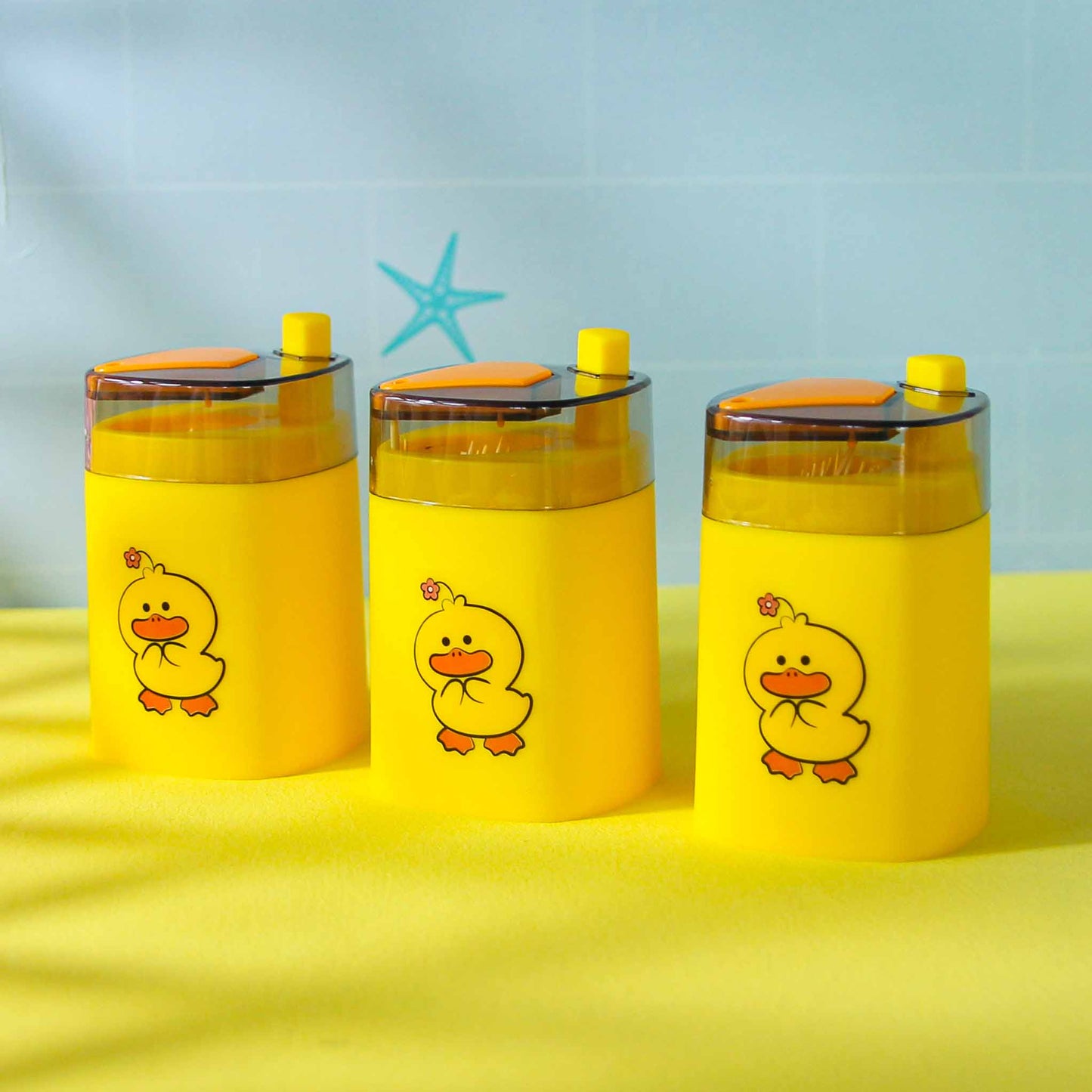 Covered press Duck Toothpick