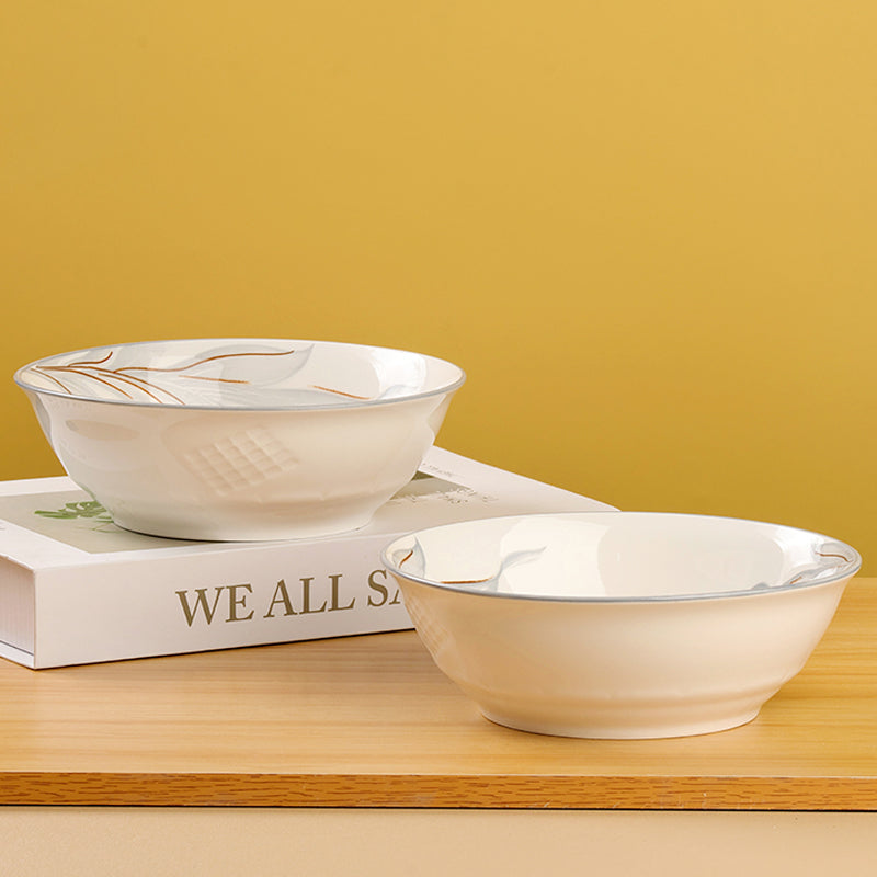 Fragrant porcelain ceramic bowl - 7 inch