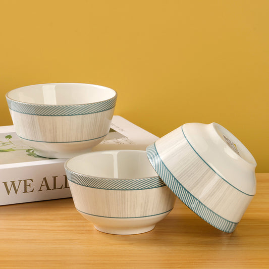 Elegant porcelain ceramic bowl