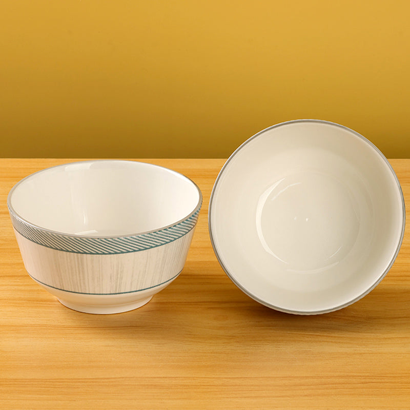 Elegant porcelain ceramic bowl