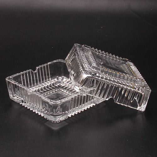Square striped Ashtray