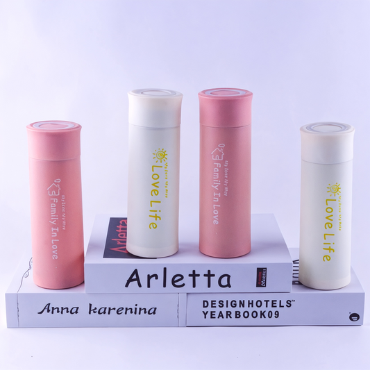 Healthy portable bottle with silicone cover